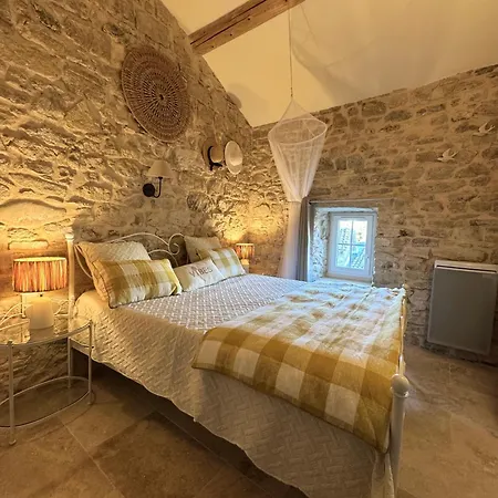 Feriehus Mas Xviii En Pierres Avec Piscine Privee Proche D'uzes