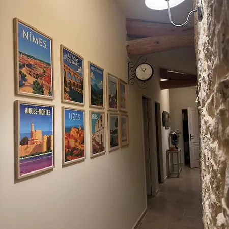 Mas Xviii En Pierres Avec Piscine Privee Proche D'uzes Saint-Maurice-de-Cazevieille
