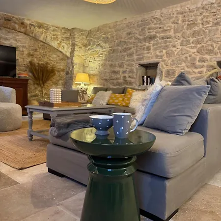 Mas Xviii En Pierres Avec Piscine Privee Proche D'uzes Saint-Maurice-de-Cazevieille