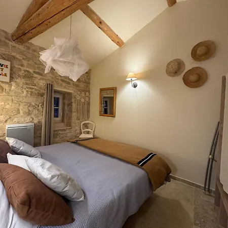 Feriehus Mas Xviii En Pierres Avec Piscine Privee Proche D'uzes Saint-Maurice-de-Cazevieille