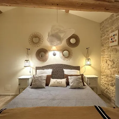 Mas Xviii En Pierres Avec Piscine Privee Proche D'uzes * Saint-Maurice-de-Cazevieille