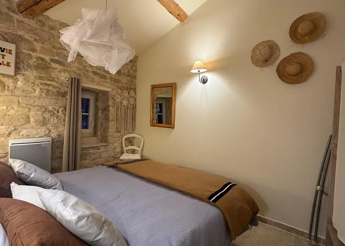 Nyaraló Mas XVIII En Pierres Avec Piscine Privee Proche D'Uzes Saint-Maurice-de-Cazevieille