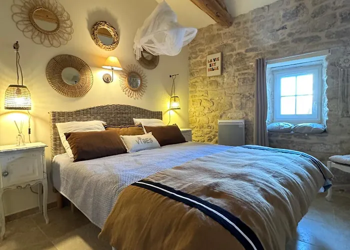 Mas En Pierres Avec Piscine Privee Proche D'uzes Prázdninový dům Saint-Maurice-de-Cazevieille
